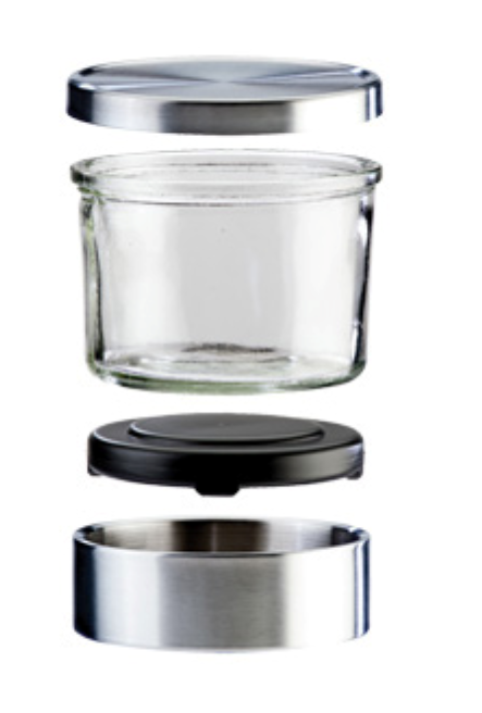 Storage Jar / Ingredient Canister, Glass - Ea (Minimum 3 ea)