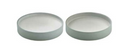Plate 2 in 1 Revesible Grey/White - Sold per Each