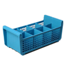 Flatware Basket, 17-1/16" x 7-3/4" x 6-7/8", 8-compartments - Case per 6 each