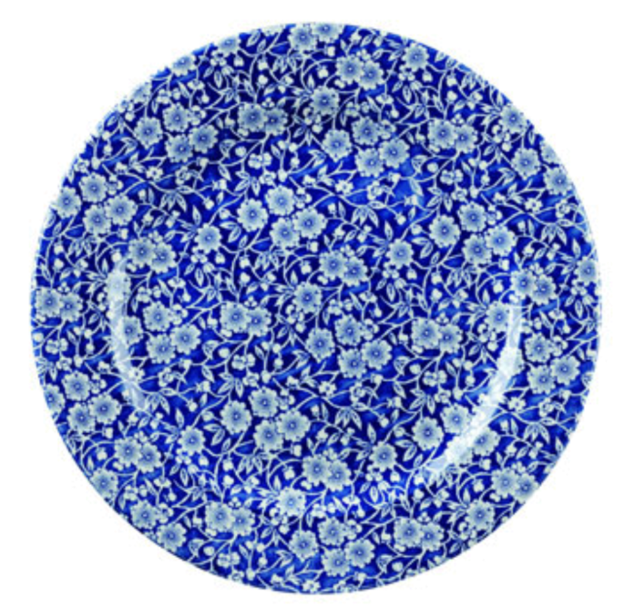 Profile Plate Victorian Calico Prague (12") - Sold per Each