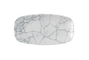 Kintsugi Pearl Grey Chef's Plate - Sold per Each