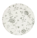 Profile Plate Gray Rise Chintz (8-1/4") - Sold per Each