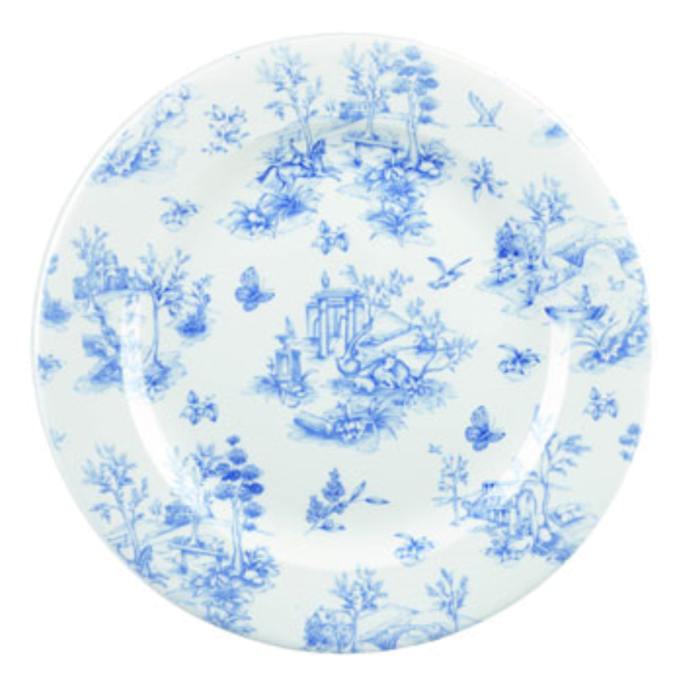 Profile Plate Tile Prage Blu (81/4") - Sold per Each