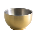 Hamony Gold Metal Bowl - Sold per Each