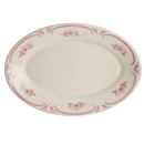 Rolled Edge Oval Platter, 11.75" x 8.0" - Dozen
