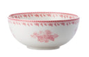Bowl Pink Floral - Sold per Dozen