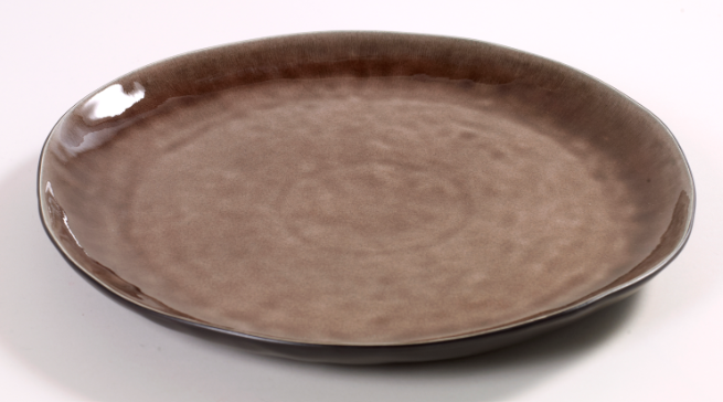 Serax Pure/Large Brown Plate - Sold by Each