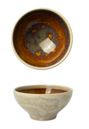 Bowl Aurora Amber (6-3/4 oz) - Sold per Dozen