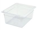 Food Pan Polycarbonate 1/2 Size x 5-1/2"D - Sold per Each