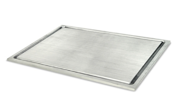 Heater Stand Aluminum Plate W/ Groove 20 In (each)