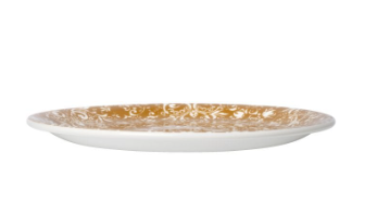 Plate, 8" dia., round,   Ginger (dozen)
