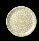 Plate, 8" dia., round, Sand (Dozen)