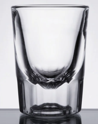 Shot Glass, 2 oz., fluted (case)